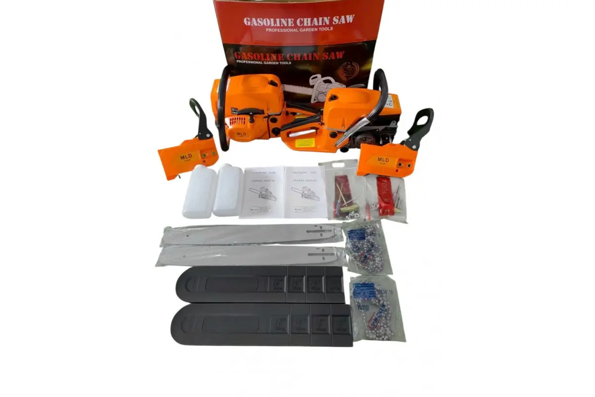 Бензопила ланцюгова професійна MLD AT-GS2003 2,2 кВт 52 см³ Помаранчевий (M17404)