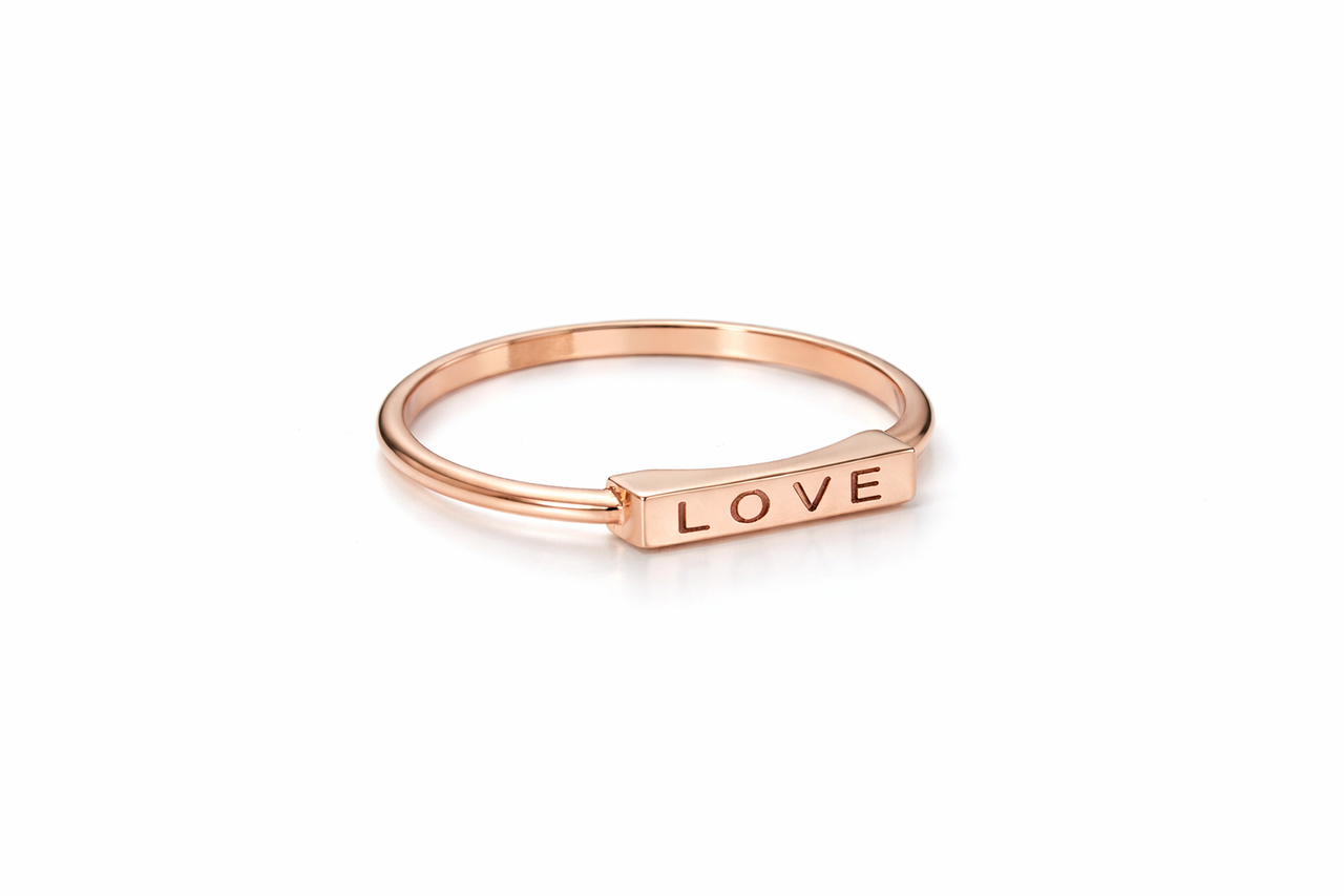 Кольцо золотое LOVE К-0518 р. 14,5 (2930745484) Кольцо золотое LOVE К-0518 р. 14,5 (2930745484)