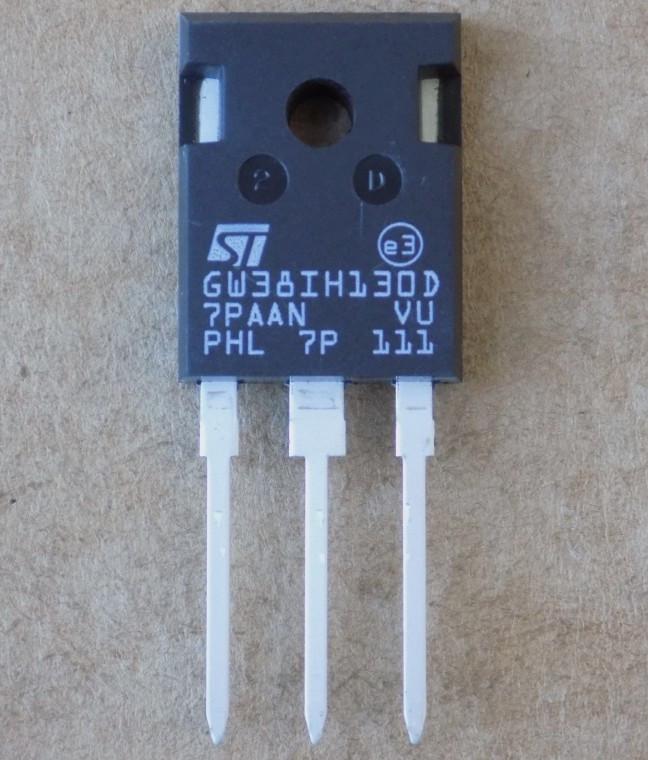 Транзистор GW38IH130D STGW38IH130D/TO-247 для 20N120CND/30N140IHR/NGTB30N140IHR3 (50647)