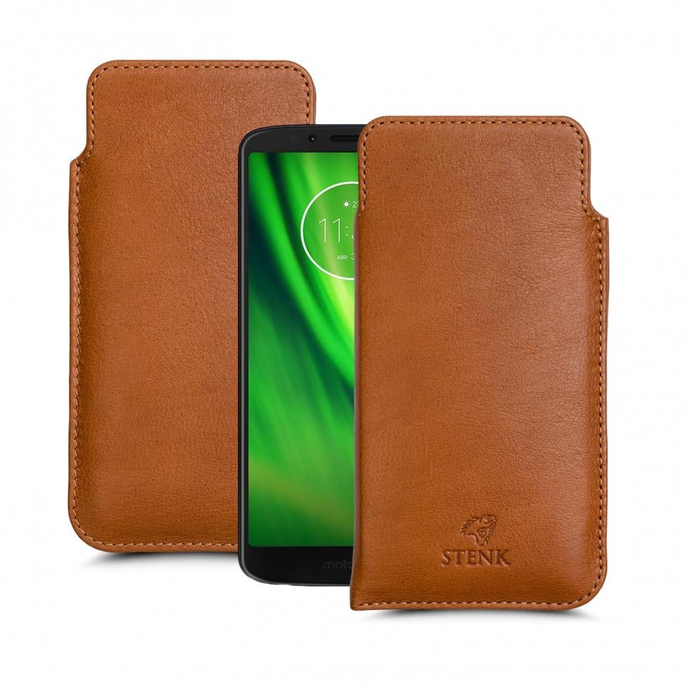 Футляр Stenk Elegance для Motorola Moto G6 Play Camel (63432)