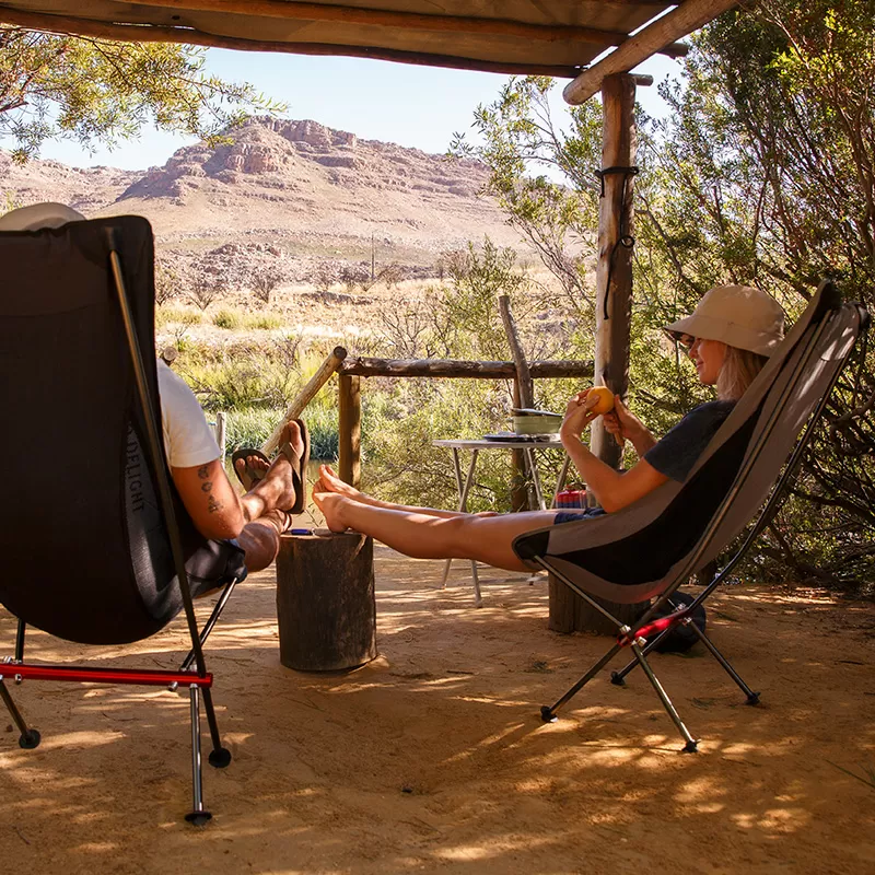 Крісло складане Naturehike YL06 Alu Folding Moon Chair NH18Y060-Z Бежевий - фото 5