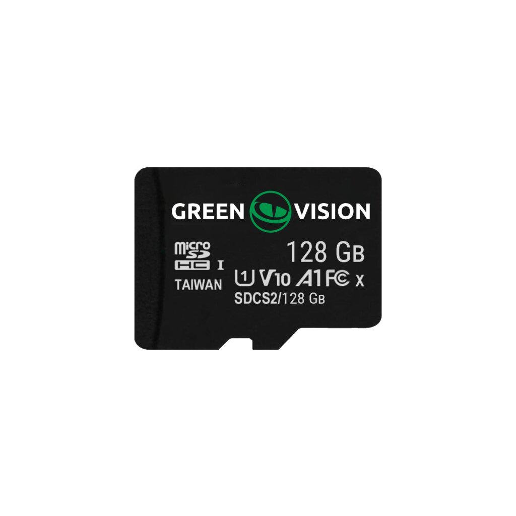 Карта памяти GreenVision microSDXC 128GB Class10 UHS-I U3 без адаптера - фото 2