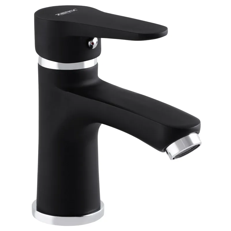 Смеситель для умывальника Zerix PUD1 146 Черный (ZX2908)