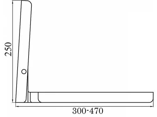 Кронштейн DC для микроволновой печи 2 шт. Белый (12306) - фото 3