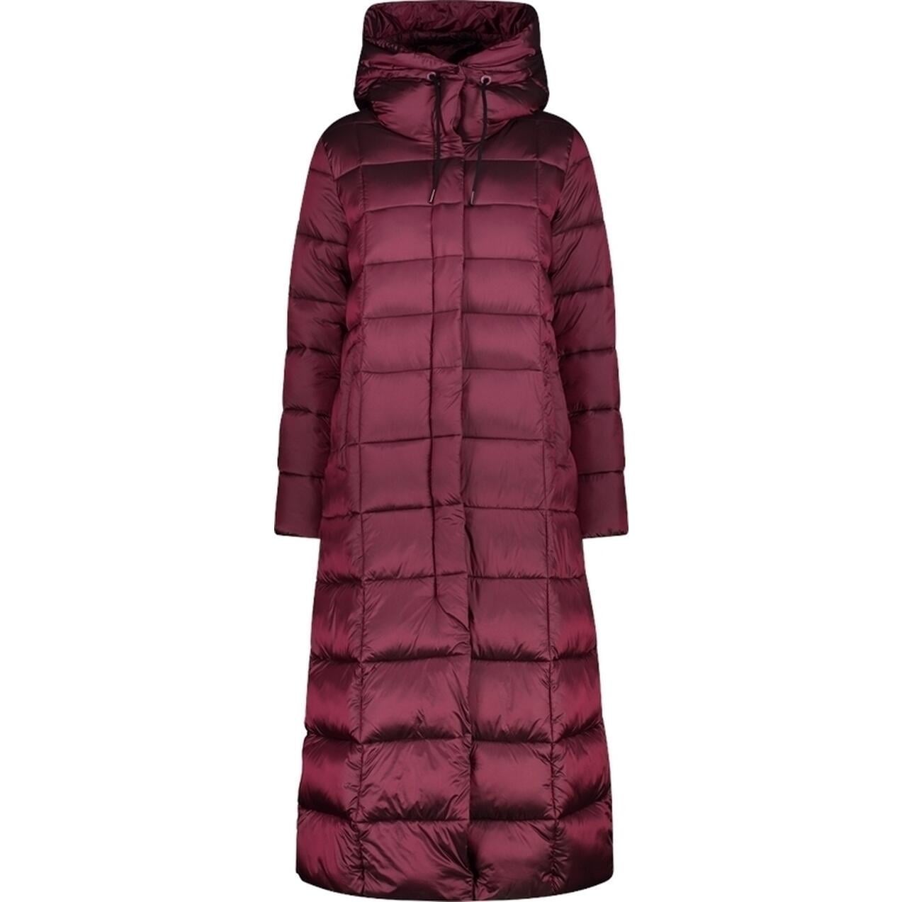 Куртка женская CMP COAT FIX HOOD 2XS Темно-розовый (32K3136-C913)
