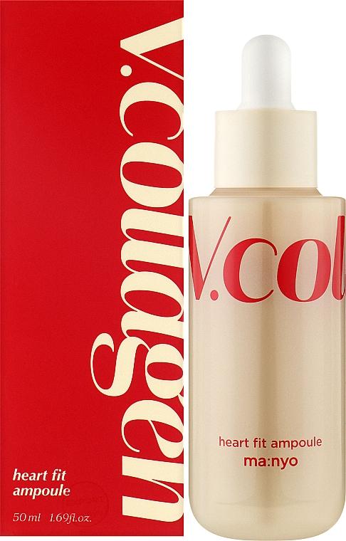 Сыворотка для лица с коллагеном Manyo Factory V.collagen Heart Fit Ampoule 50 мл (1752961724)