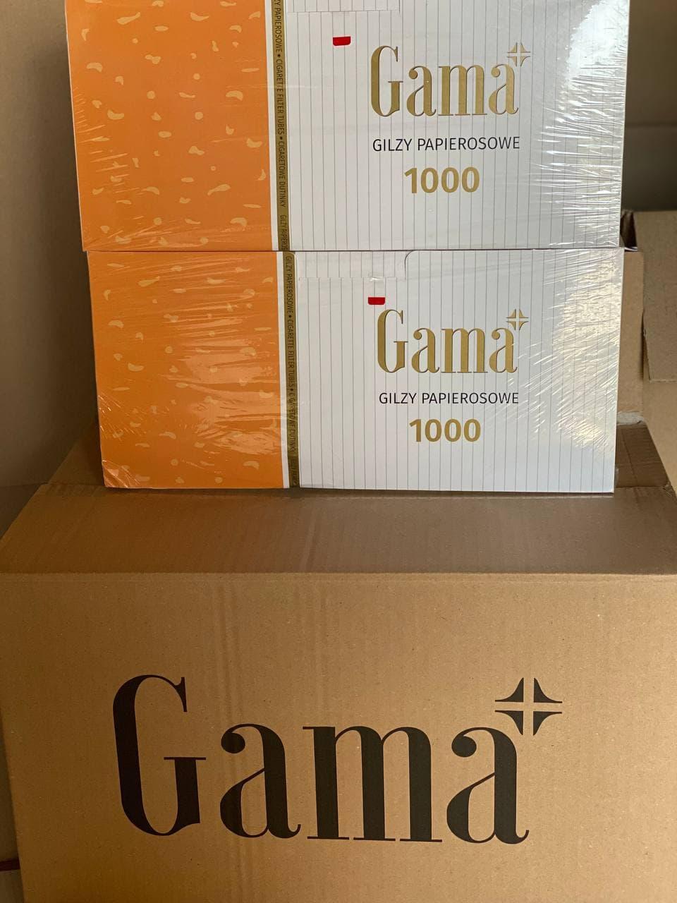 Паперові гільзи Gama Classic для набивання сигарет тютюном 1000 шт. - фото 2 Паперові гільзи Gama Classic для набивання сигарет тютюном 1000 шт. - фото 2