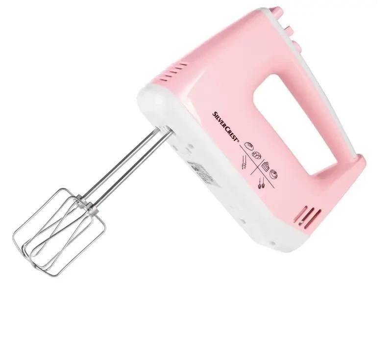 Міксер ручний Silver Crest SHM 300 D2 Pink 300 Вт 5 швидкостей (2594808617)
