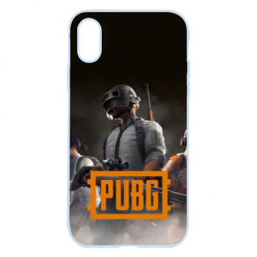 Чехол для iPhone X/Xs PUBG and smoke (2612668-14-77282)