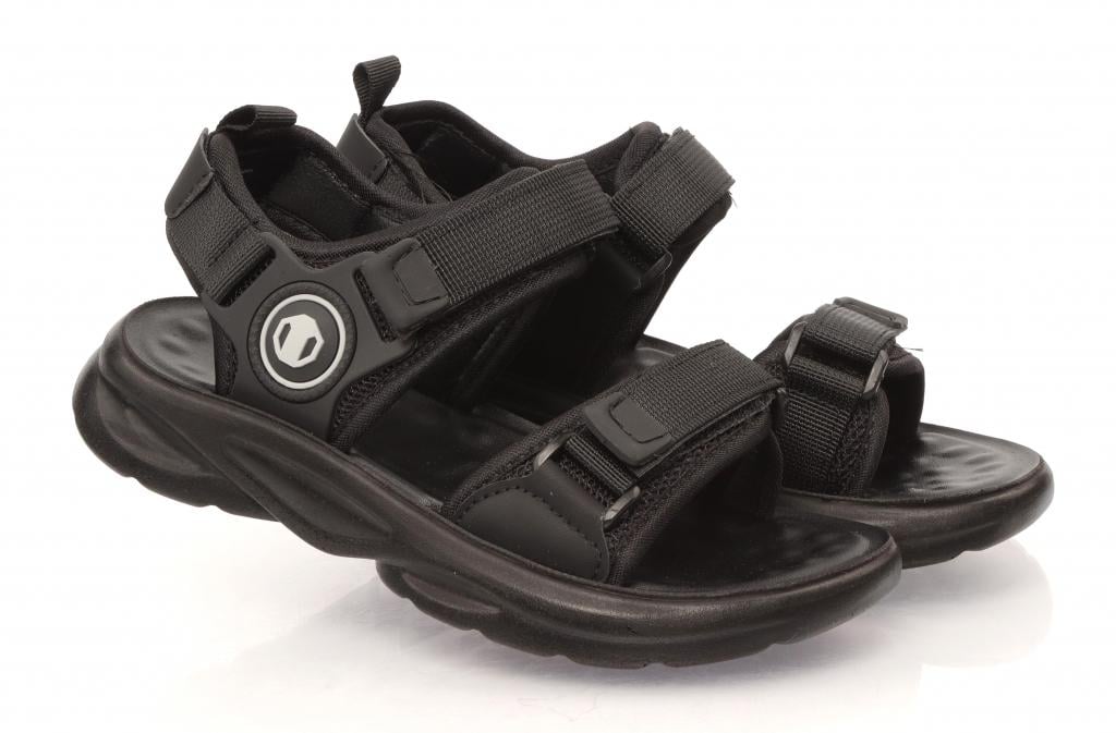 Cандали для мальчиков 2203 в сетку р. 37 Черный