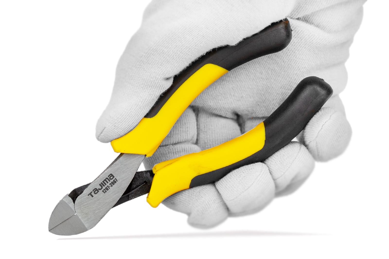 Кусачки-бокорезы Tajima CrNi для пластика плоские губки 125 мм (1207-2067) - фото 4 Кусачки-бокорезы Tajima CrNi для пластика плоские губки 125 мм (1207-2067) - фото 4