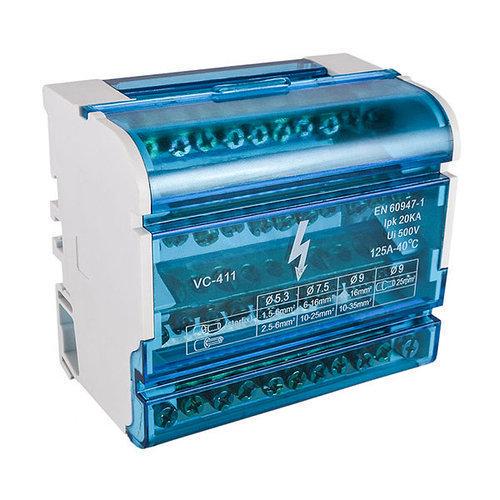 Шина нулевая АСКО-УКРЕМ в корпусе 4х11 (28679212)