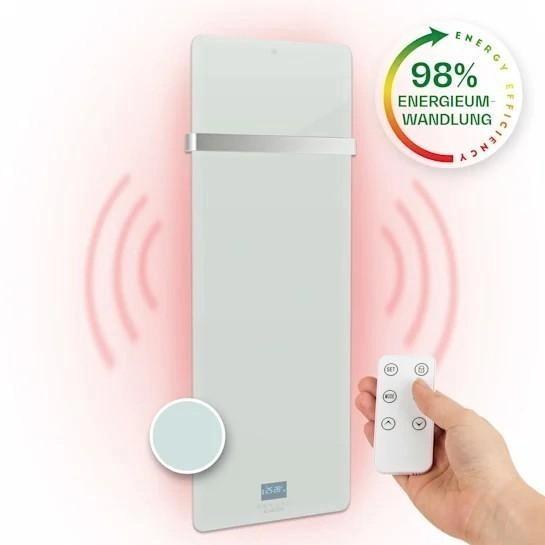 Инфракрасный обогреватель для ванной комнаты KLARSTEIN Hot Spot Crystal (10032942) - фото 2