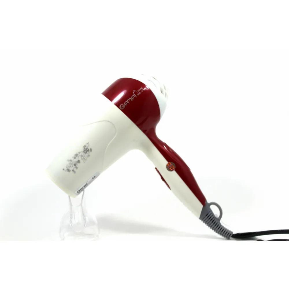 Фен для волосся Gemei 1708GM з концентратором 2 швидкості 1300Вт Фен для волосся Gemei 1708GM з концентратором 2 швидкості 1300Вт