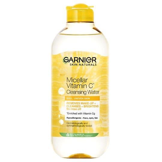 Міцелярна вода Garnier Skin naturals з вітаміном С для тьмяної шкіри обличчя 400 мл (3600542467681) - фото 1