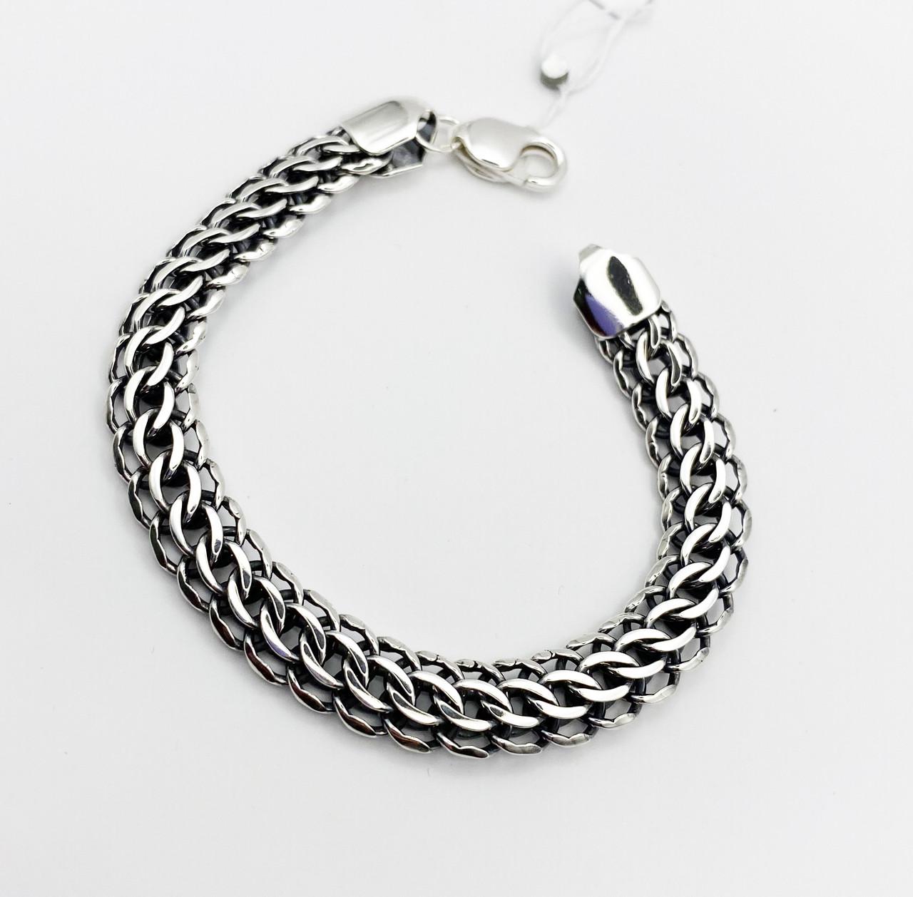 Браслет серебряный Питон р. 22 27,22 г - фото 5 Браслет серебряный Питон р. 22 27,22 г - фото 5