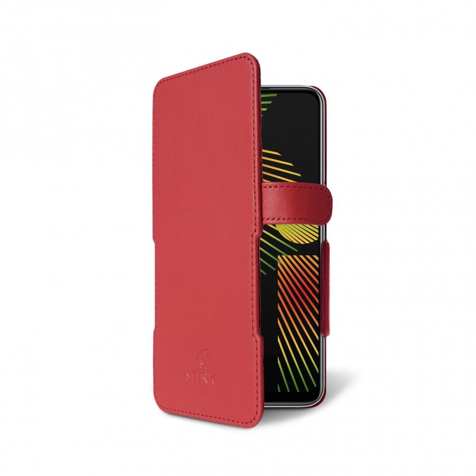 Чехол книжка Stenk Prime для Realme 6i Красный (65377)