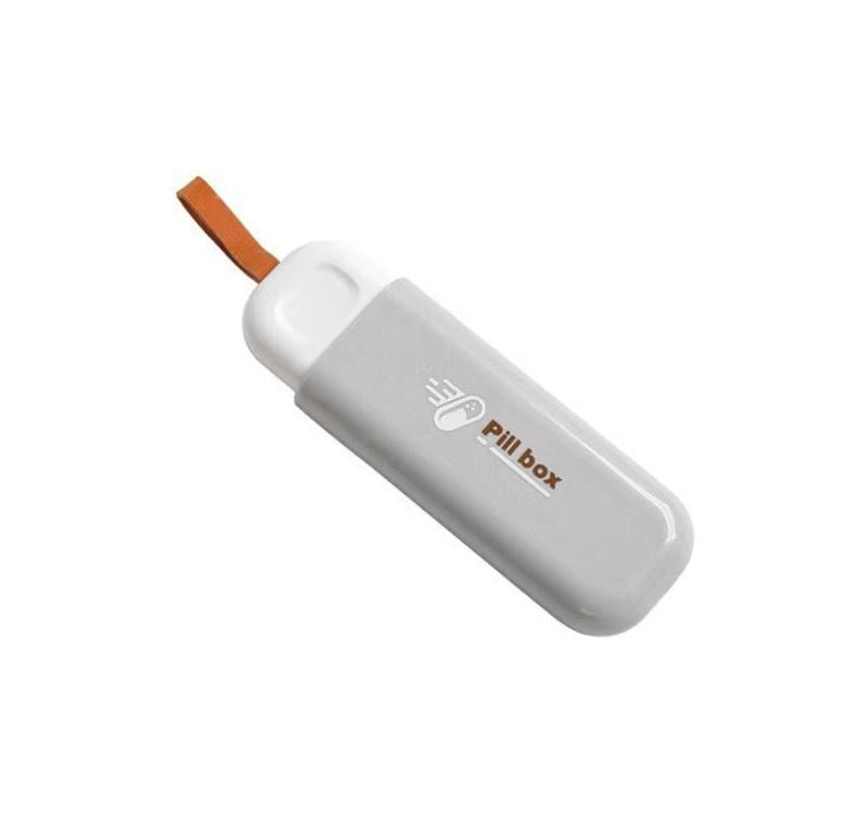 Органайзер для таблеток в формате пенала Серый (R9473)