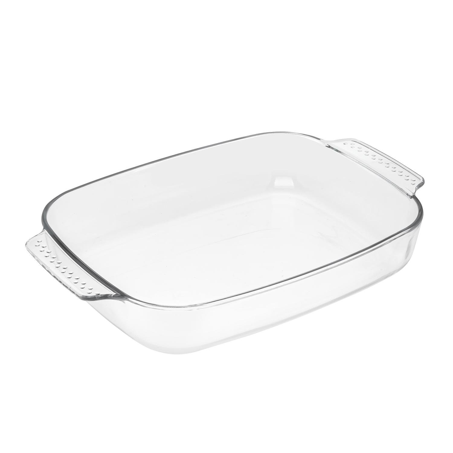 Формы для выпечки из жаропрочного стекла для запекания с ручками Ristal 3,3/2,5/1,8 л - фото 4 Формы для выпечки из жаропрочного стекла для запекания с ручками Ristal 3,3/2,5/1,8 л - фото 4