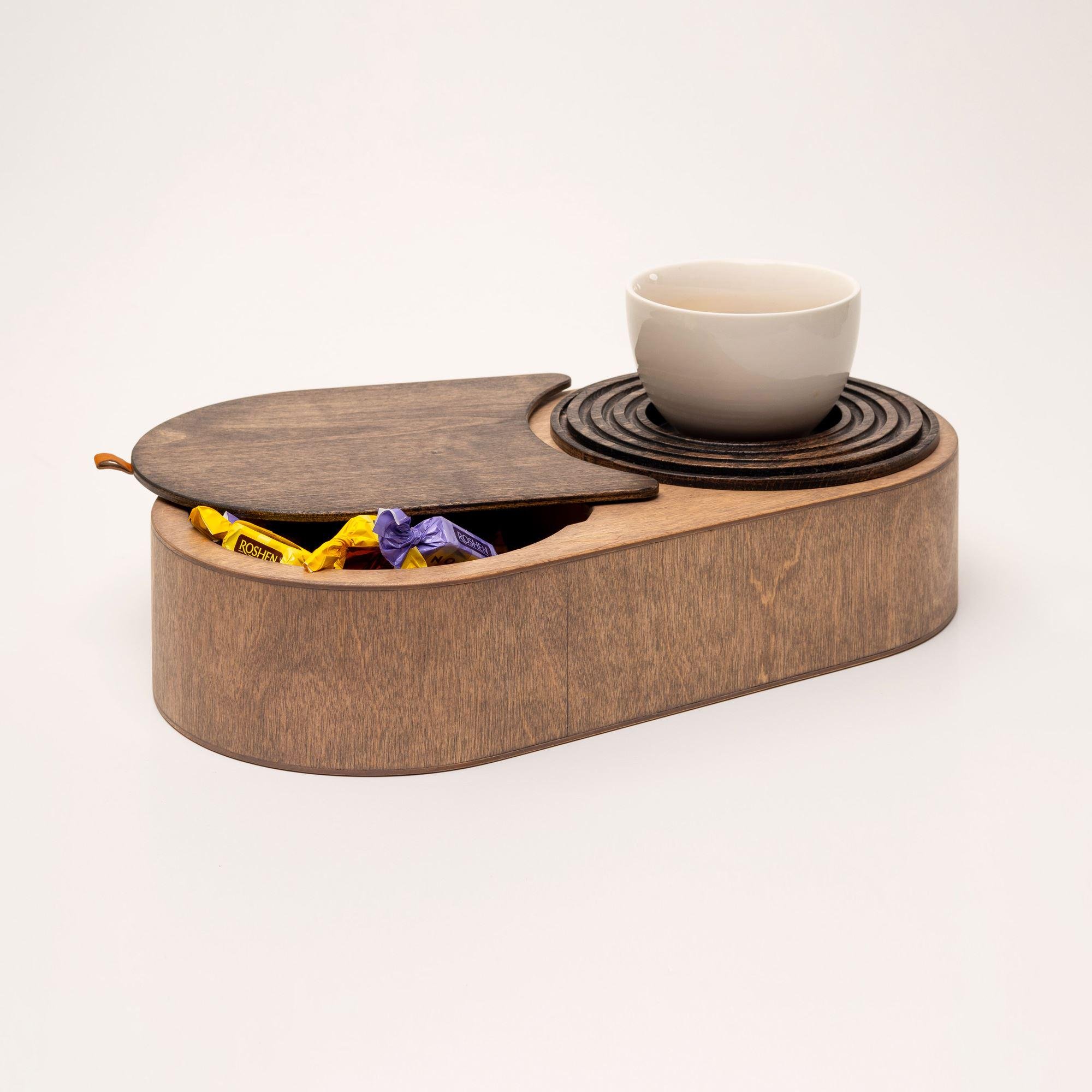 Підставка Spillno Oval двостороння для чашки або тарілки (91003)