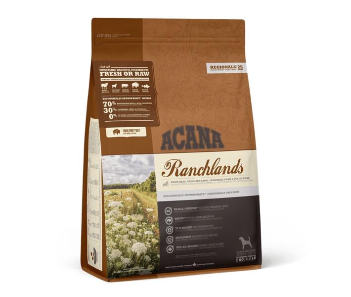 Корм беззерновий Acana Ranchlands Dog для собак усіх порід 2 кг (26502)