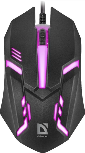 Компьютерная мышка Defender Cyber MB-560L USB Черный (52560)