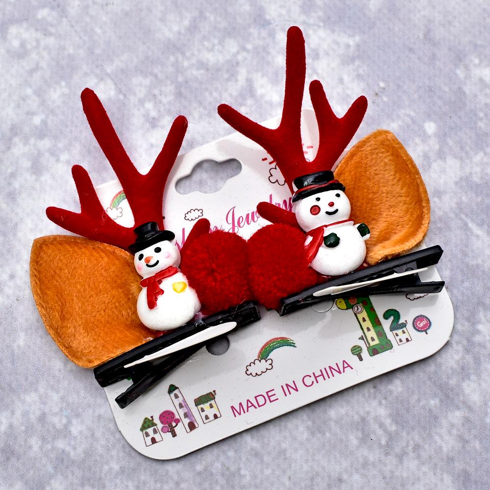 Заколка для волос M48298 New Year's 2 шт. Заколка для волос M48298 New Year's 2 шт.