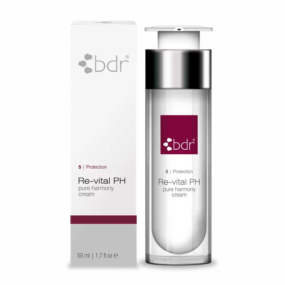 Крем для ухода за лицом BDR Re-vital PH с микронизированным серебром 50 мл (116750)