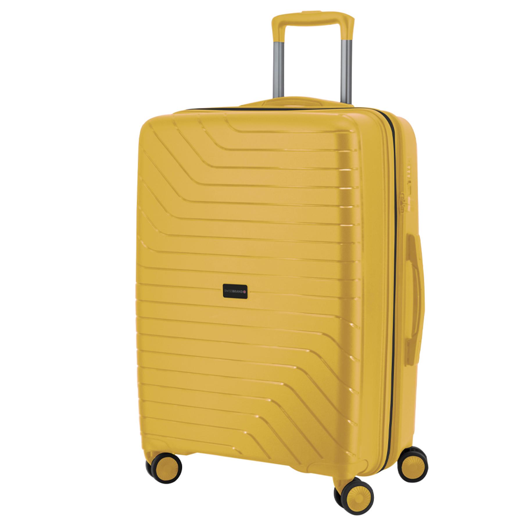 Чемодан Swissbrand Eden L Yellow (SWB_LHEDE002L)