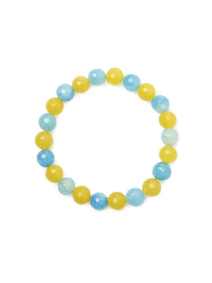 Браслет из натуральных камней "Украина" (4947) Браслет из натуральных камней "Украина" (4947)