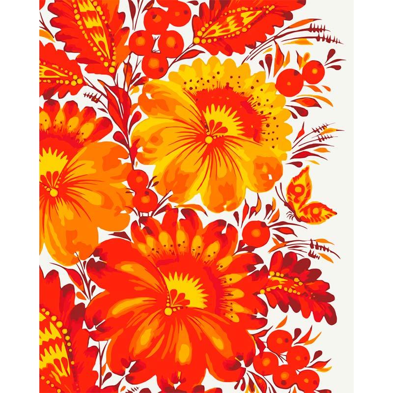 Картина по номерам ART CRAFT Петриковский мотив 40х50 см (13168-AC)