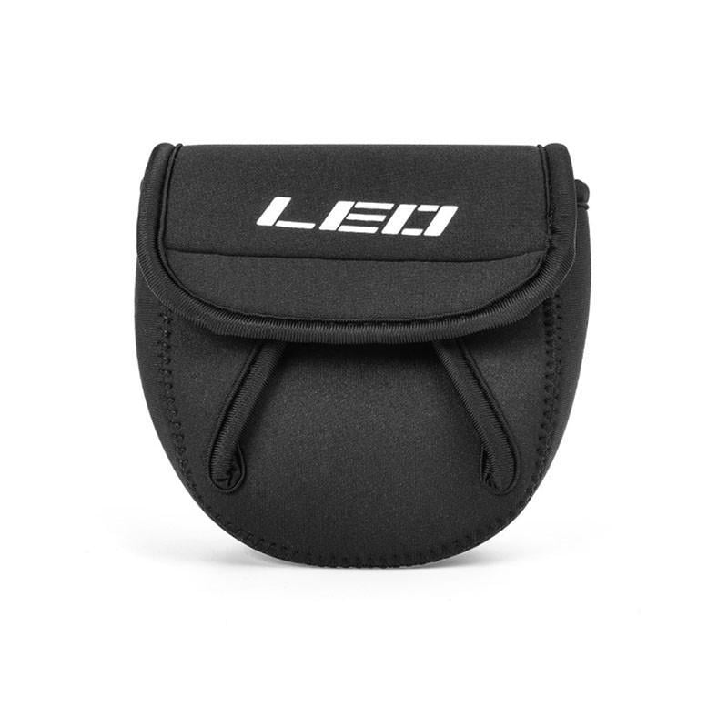 Неопреновый чехол для катушки LEO 27918 Black рыболовной тубус 20x18 см