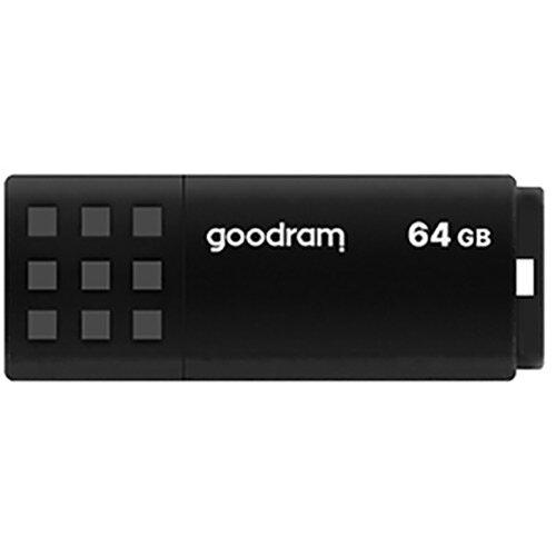 Флеш-пам'ять Goodram UME3-0640K0R11 64 Gb/USB 3.0 Чорний (568133)