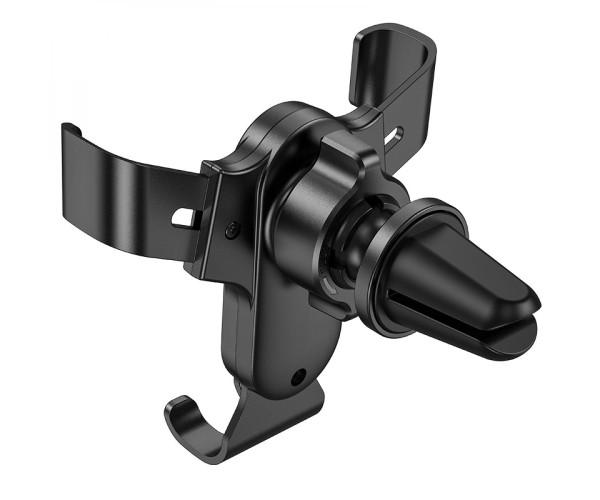 Держатель автомобильный Borofone BH74 Rock gravity car holder Black - фото 6