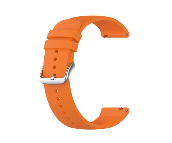 Ремешок Silicone для смарт-часов Amazfit Active Max 22 мм Оранжевый