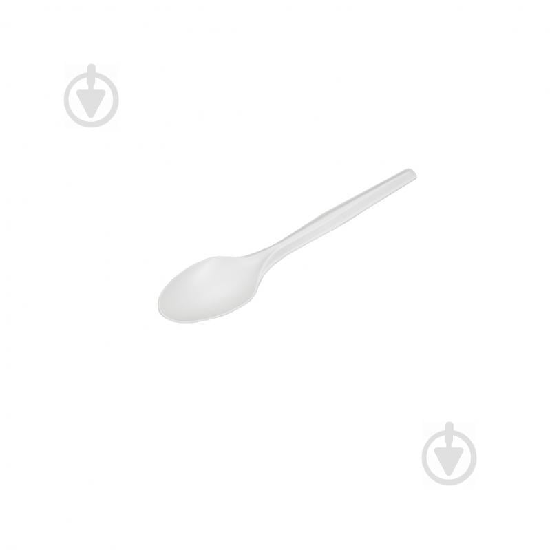 Ложка столовая одноразовая эко из кукурузного крахмала 16,5 см 200 шт/уп Amelon (99811)