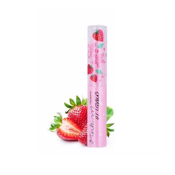 Бальзам для губ со вкусом клубники Mistine Pink Magic 2 г (8859178706267)
