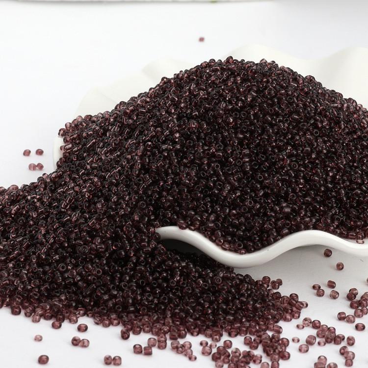 Бисер Прозрачный 2 мм 50 г Слива (БР0002п18)