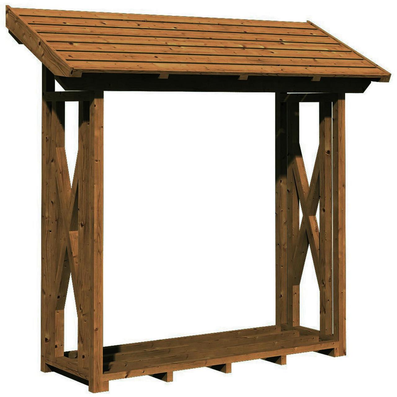 Дровница деревянная из дерева Киларни Мускат (ДРВ-002907)