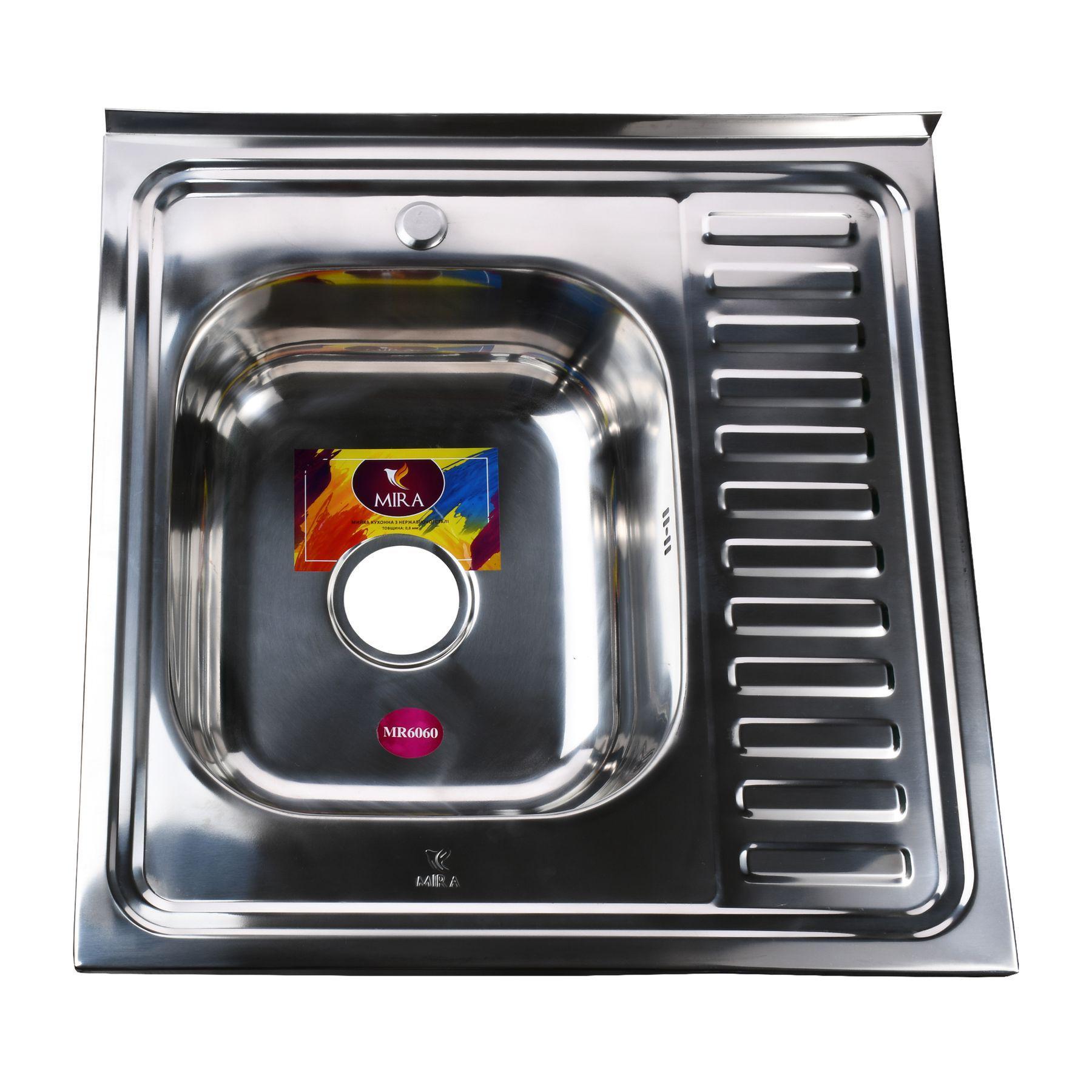 Мойка для кухни Mira MR 6060 L P Polish Left (000014540)