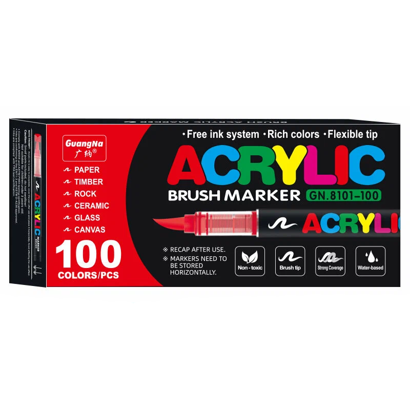 Маркеры Guangna gn 8101 100 цветов (gn-100)