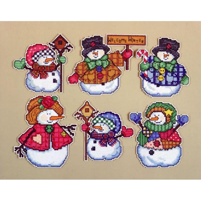 Набор для вышивания крестиком Design Works 1664 Welcome Winter (19089)