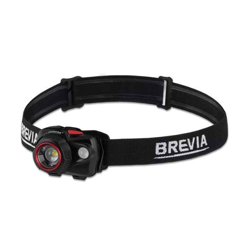 Фонарь налобный Brevia 520 Lm IP64 6500K IK07 с красным светом (14520FBX1)