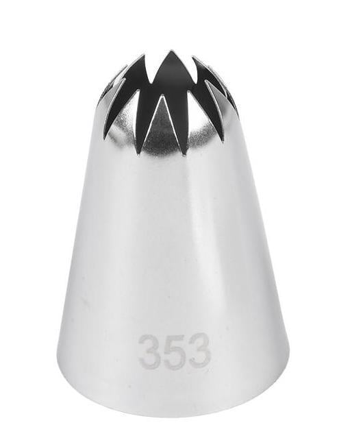 Насадки для кондитерского шприца/мешка Закрытая звезда 4,5х3 см (R41448)