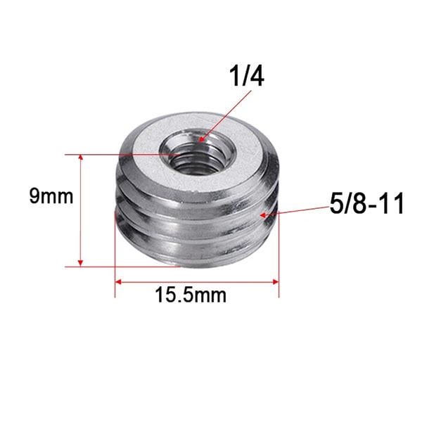 Адаптер-переходник Ntech-Geo AC-9 1/4"-5/8" - фото 2 Адаптер-переходник Ntech-Geo AC-9 1/4"-5/8" - фото 2