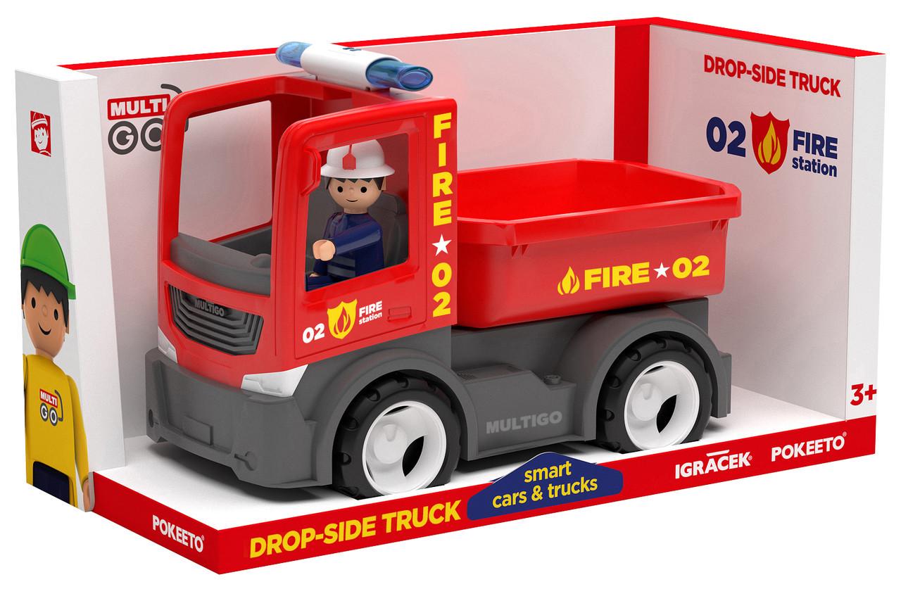 Іграшка Вантажівка з водієм Multigo EFKO Fire (6407149 8592168272846)