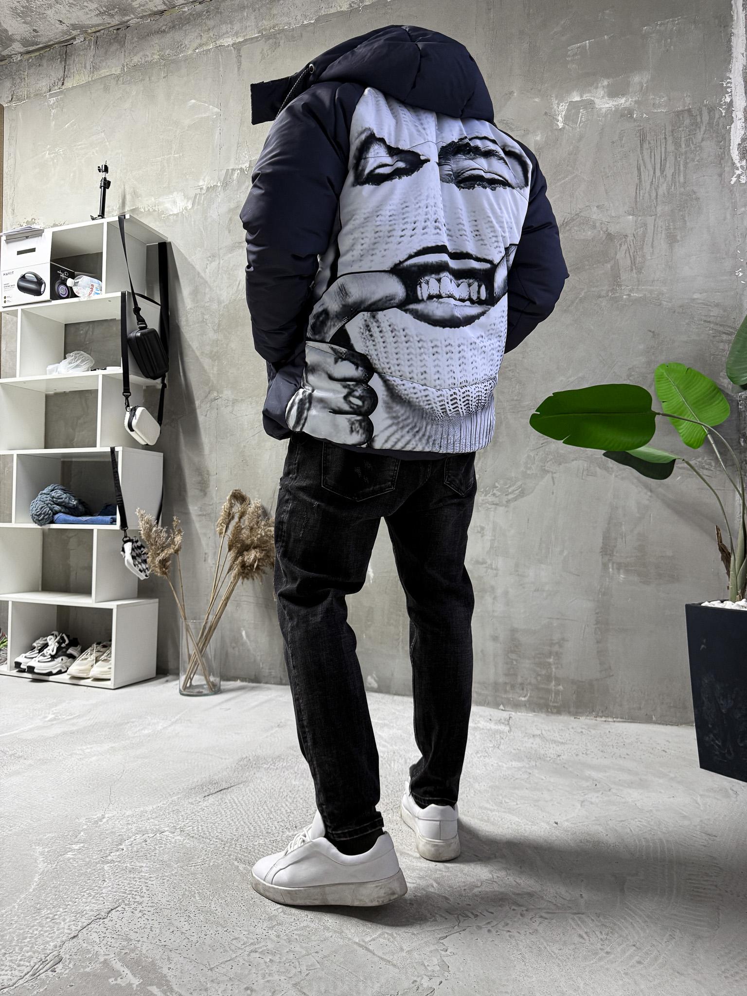 Куртка зимова зі знімним капюшоном 7-532 Сірий XL (37616)