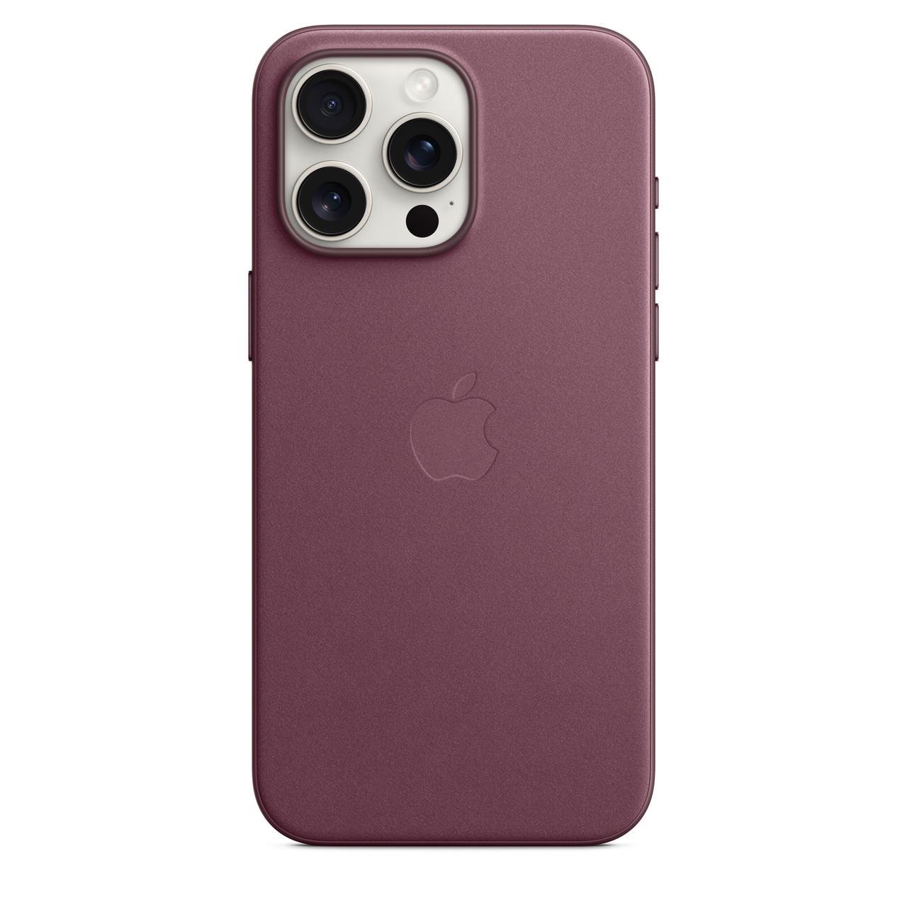 Чехол для iPhone 15 pro Max Apple FineWoven Case with MagSafe for iPhone 15 Pro Max Mulberry (HC)