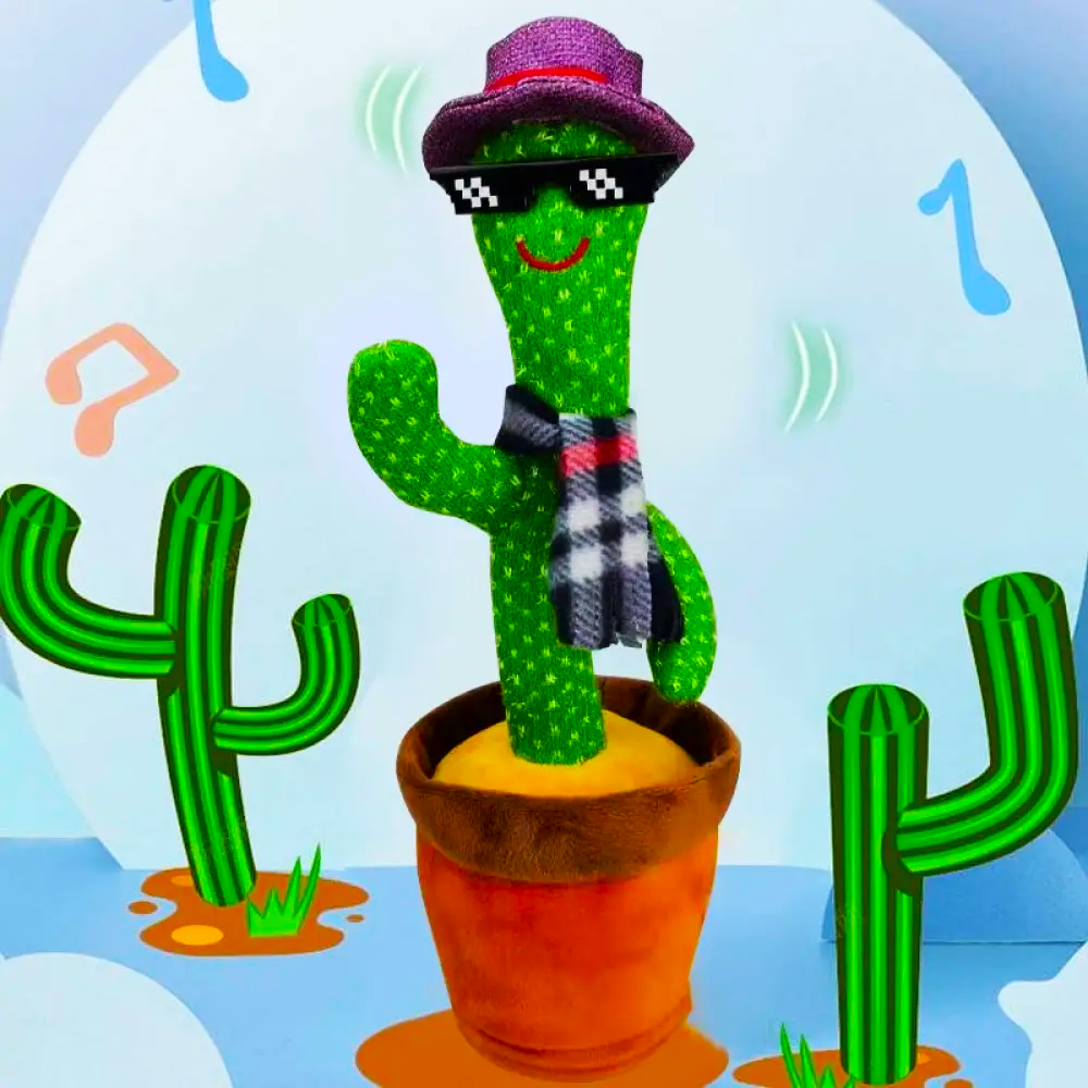 Кактус співаючий в окулярах і капелюсі (22691596) - фото 2 Кактус співаючий в окулярах і капелюсі (22691596) - фото 2