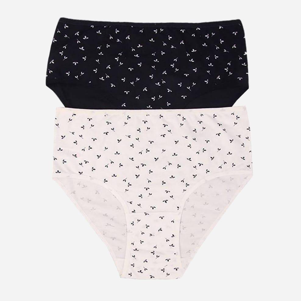 Трусы Dominant 53600-2x11 2:1 горох женские 2XL Черно-белый